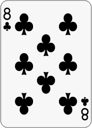 8 of Clubs
